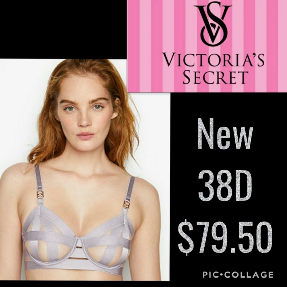 New Victoria's Secret Sexy Luxe Strappy Bra 38D